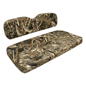 EZGO TXT Camo golf cart seat | Realtree Max 5