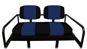 M&M Rear Seat Cover Set: Designer Sewn