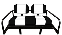 M&M Rear Seat Cover Set: Designer Sewn