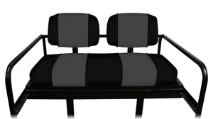 M&M Rear Seat Cover Set: Designer Sewn