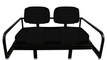 M&M Rear Seat Cover Set: Designer Sewn