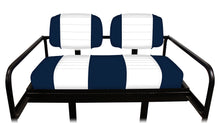 M&M Rear Seat Cover Set: Designer Sewn